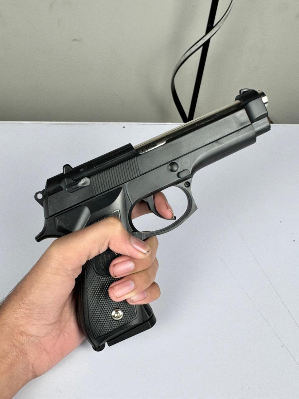 Black M92 Beretta Airsoft Toy Gun – Realistic, Durable & Perfect for Airsoft Enthusiasts